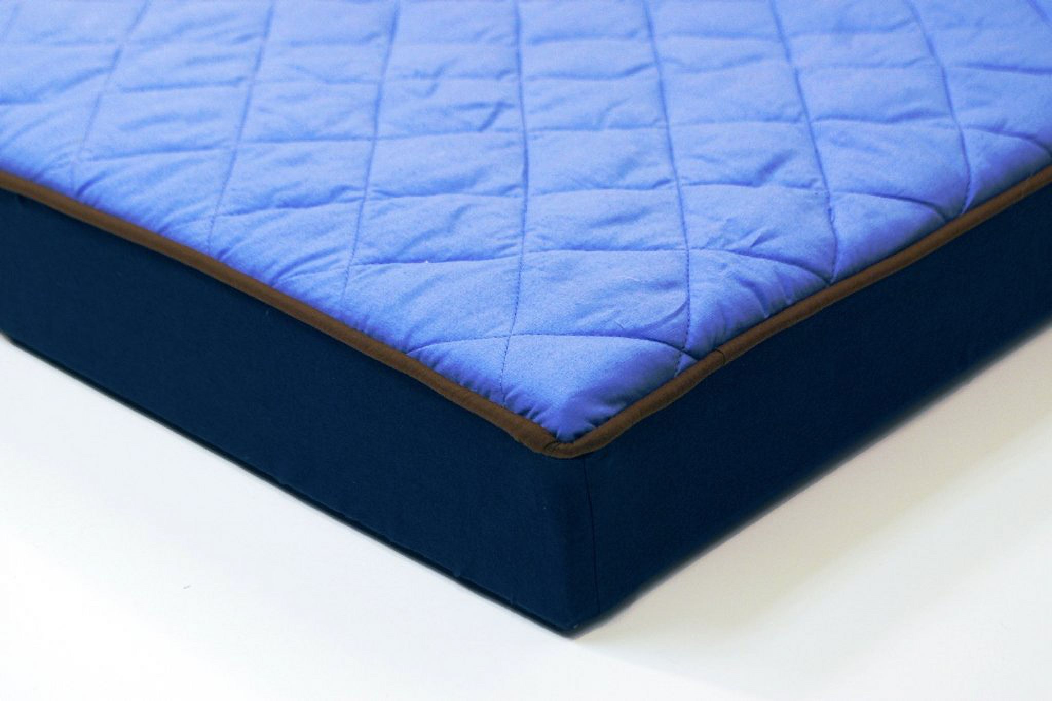 Bacati - Transportation Quilted Changing Pad Cover, Infant Boys, Blue