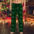 thumbnail image 2 of Jamsmile Men Pajamas Pants Christmas Casual Cotton Sleep Lounge Pants Pajamas With Drawstrings Pockets Xmas Sleepwear Pants, 2 of 4
