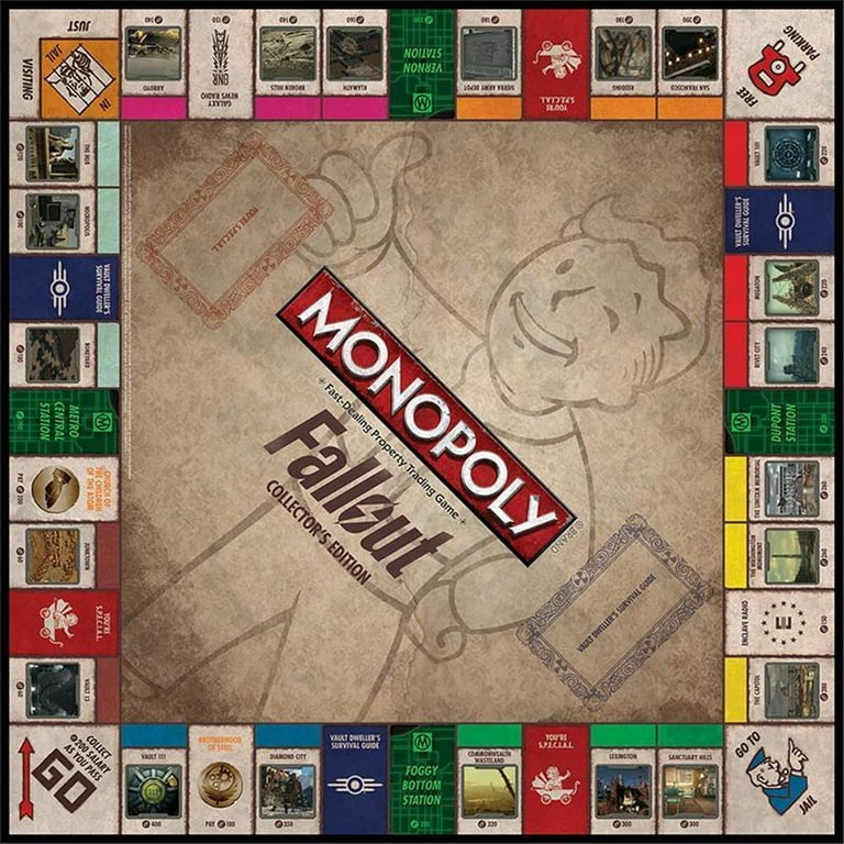 Fallout4 MONOPOLY フォールアウト 4 モノポリー 新品 Fallout Monopoly Collectors/E (Other) - Walmart.com