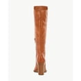 thumbnail image 3 of Wome Knee High Boots Wide Calf Stacked Block Heel Pointed Toe Riding Boots, 3 of 4