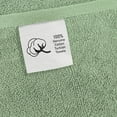 thumbnail image 4 of 40X80 Inches Jumbo Size, Thick & Large 650 Gsm Genuine Ringspun Cotton Bath Sheet, Luxury Hotel & Spa Quality, Absorbent & Soft Decorative Kitchen & Bathroom Turkish Towels, Sage Green, 4 of 6