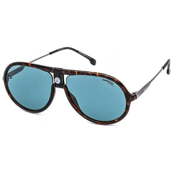 Carrera Men's Tortoise Round Sunglasses 1020/S