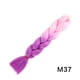 thumbnail image 1 of Fiudx Extensiones de Cabello Trenzado de 24 Pulgadas, Fibra Sintética de Alta Temperatura, Cabello Trenzado Preestirado, Liviano y Cómodo, Ideal para Trenzas y Pelucas, Peinados de Bricolaje, Fiesta, 1 of 3