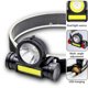 thumbnail image 2 of Sonducket Mini Headlamp Rechargeable Waterproof Outdoor Night Flashlight Light Hiking Lamp Camping Fishing Emergency Lighting Head Type2 NO2, 2 of 6