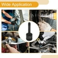 thumbnail image 3 of Unique Bargains 1 Pc 6 Point Universal Impact Socket for Car Motorcycle Dirtbike Repair Hardware Tool CR-MO Black 78mm/3.07" 9mm 1/2 Inch Drive, 3 of 7