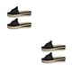 thumbnail image 4 of Sonducket Zapatos de plataforma de cuña, zapatos planos de verano con lazo, sandalias de playa, zapatillas anchas de ocio, sandalias para mujer, Type1 NO1, 4 of 6
