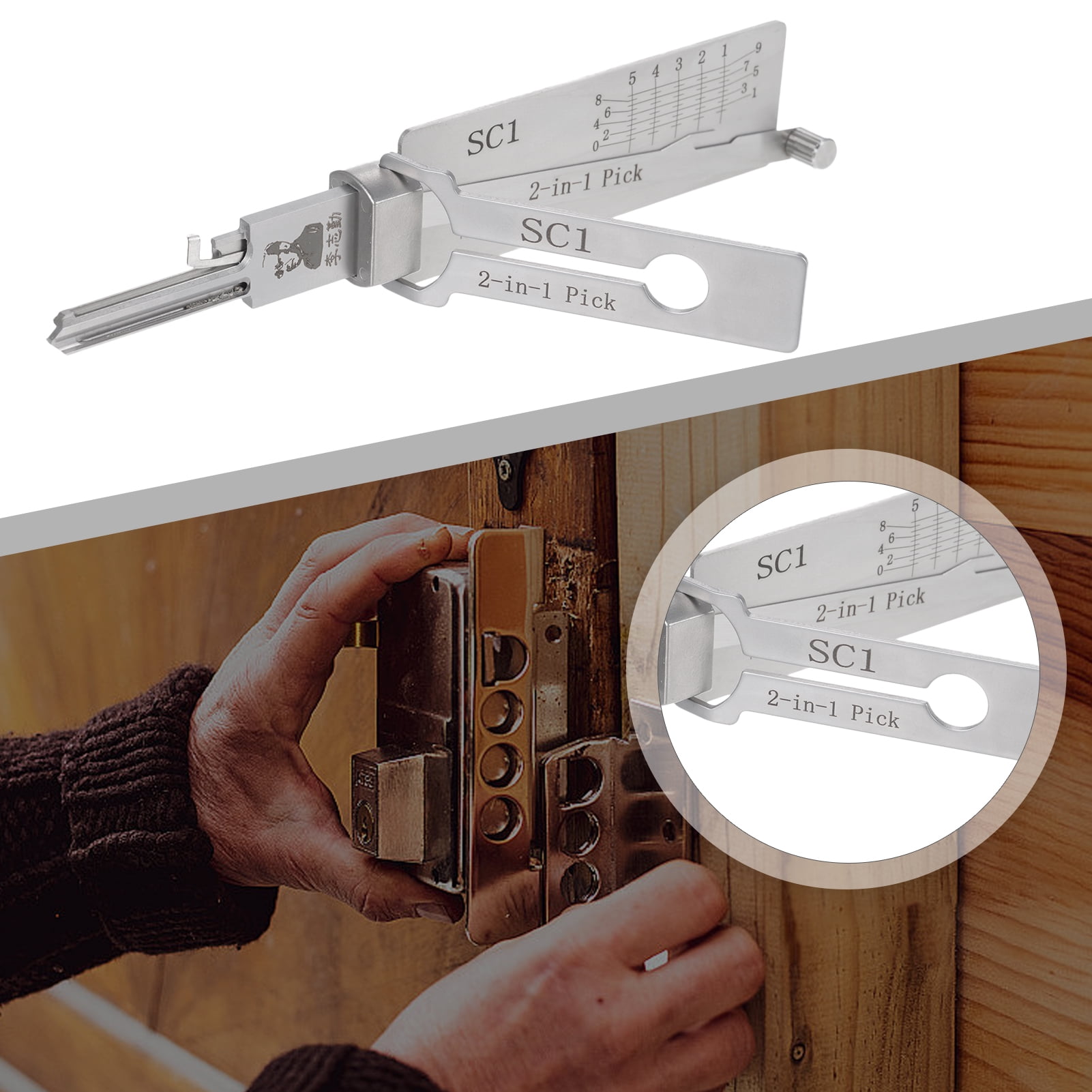 4PC PICK AND HOOK PROBE SET O RING SEAL REMOVER 90 DEGREE WASHERS - Foto 4