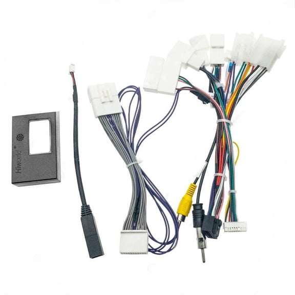 Suitable for 19-20 Toyota Vios/RAV4/Senna/Corolla Android large screen navigation power cord protocol box