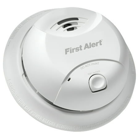 First Alert 0827B Ionization Smoke Alarm with 10-Year Sealed Tamper-Proof Battery