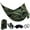 Camouflage, variant on Camping Hammock Double & Single Portable Hammocks with 2 Tree Straps and Carry Bag, Outdoor Hammock for Travel/Backpacking/Beach/Backyard