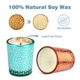 thumbnail image 5 of Holiday Gift, Christmas Candles Cented Candles in Glass Made of Organic 100% Soy Wax, 2 inches Diameter and Burning Time 12-15 Hours, for Aromatherapy - Orchid/Mint/Lemon/Rose/Lavender/Vanilla Gift, 5 of 8