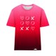 thumbnail image 4 of Camisetas Casuales de Mujer Día de San Valentín Impreso Cuello Tripulado Manga Corta, Top de Moda para la Fiesta Y Diario, 4 of 9