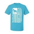 thumbnail image 2 of Pitbull Dad Dog Dag Funny Gift | Mens Dog Lover Graphic T-Shirt, Light Turquoise, X-Large, 2 of 4