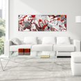 thumbnail image 2 of Tiptophomedecor Abstract Canvas Wall Art - Between Waves Narrow - Stretched & Framed Ready To Hang Art, 2 of 3