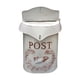 thumbnail image 1 of Buzón de pared Macarena estilo shabby chic hierro resistente a la intemperie beige, 1 of 8