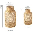 thumbnail image 5 of Florero de vidrio de escritorio con tapa de algas marinas Vint decorativo ER, 5 of 5