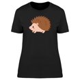 thumbnail image 1 of Cute Adorable Hedgehog Cartoon Tee Women's -Image by Shutterstock, 1 of 2