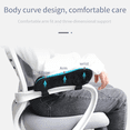 thumbnail image 3 of 2X Chair Armrest Pads Ultra-Soft Memory Foam Elbow Pillow Support Universal Fit for Home or Office Chair Elbow Relief, 3 of 5