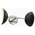 thumbnail image 6 of Stellar 2-Light Wall Sconce Opal Polished Nickel, 6 of 7