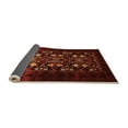 thumbnail image 2 of Ahgly Company Indoor Rectangle Oriental Orange Industrial Area Rugs, 7' x 10', 2 of 4