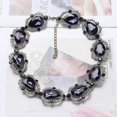 thumbnail image 1 of Luxury Red Big Glass Crystal Choker Necklaces Pendants Women Jewelry S--Purple-Model code 8254---Product code 61216, 1 of 4