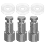3 Pcs Pressure Cooker Accessories Supplies Universal Valve Parts Float for Seal Stainless Steel