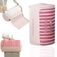 thumbnail image 1 of Home Storage Organizer Cylindrical Roll up Quilt Storage Bag with Zipper Large Capacity Bedding Compression Organizer Bag for Comforters Blanket Pillows & Clothes Organizer for Home Travel Storage Fa, 1 of 5