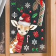 thumbnail image 4 of Pegatinas de ventana de doble cara de animales, decoraciones navideñas para interiores, decoración navideña para el hogar, 4 of 4
