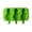Green, variant on Cute Silicone Ice Pop Molds - Homemade Maker - Easy Release Snowman Ice Pop Maker,Green - 19X12.5cm