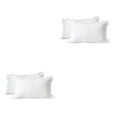 thumbnail image 4 of mmirethe White Soft And Comfortable Pillow Cover With Luxury Ruffle Border Ruffled Pillow Cases Cushion Cover 2Set, 4 of 6