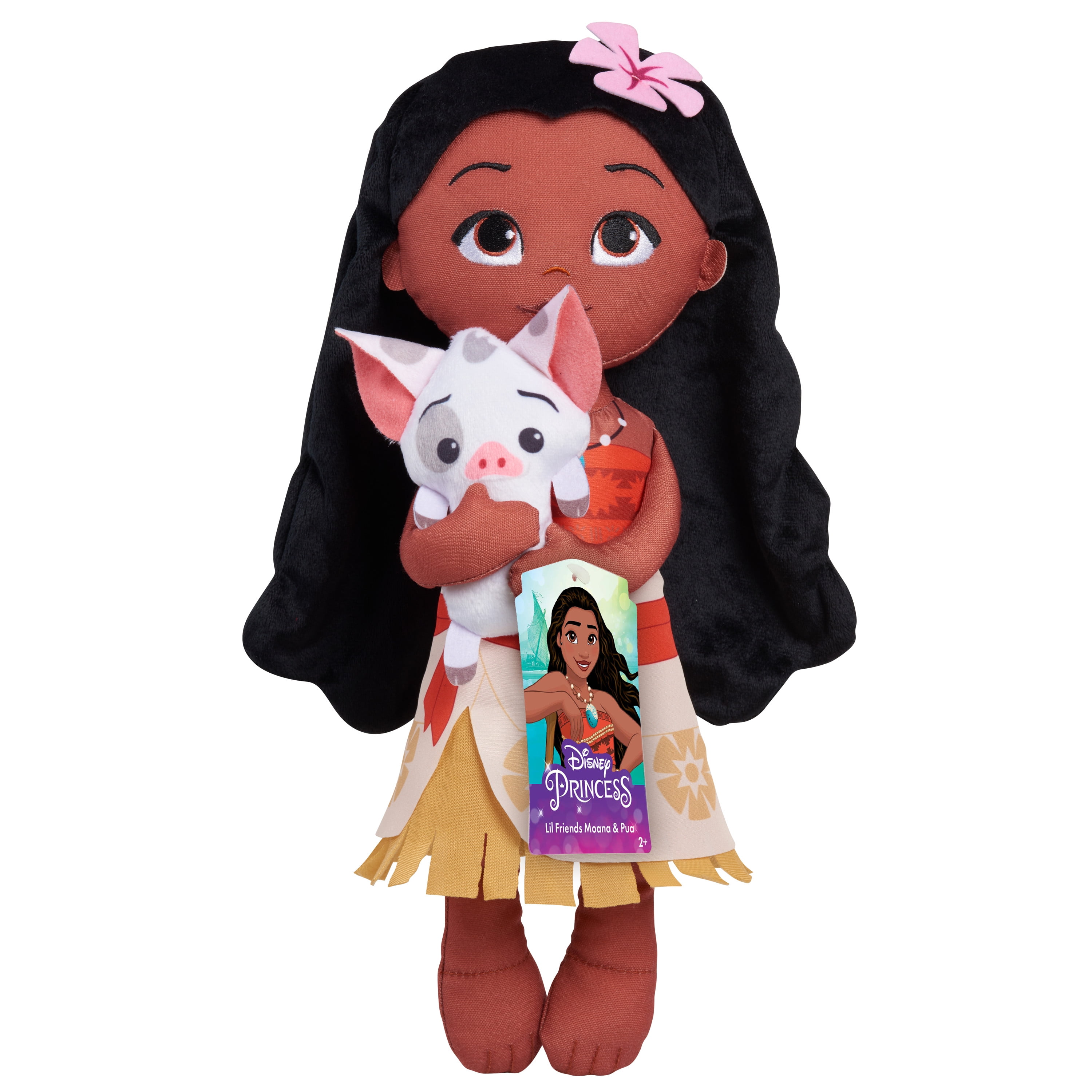 Buy Disney Princess Lil Friends Plush Moana & Pua, Kids Toys for Ages 3 up Online at Lowest