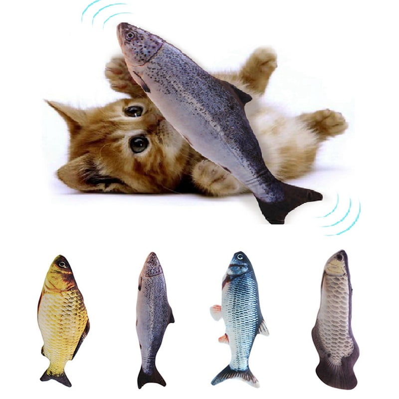 Electronic Pet Cat Toy Electric USB Charging Simulation Fish Toys