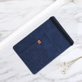 thumbnail image 3 of Porta pasaportes de cuero de PU Organizador de Funda para Azul oscuro Yuyangstore Cubierta de pasaportes, 3 of 8