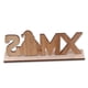 thumbnail image 2 of Letrero de chimenea decorativo de madera de Navidad, decoración artesanal de mesa para el hogar, decoración rústica de boda, figurita, suministros para mesa, hombre viejo sidaley HA008953-01B, 2 of 6