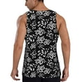 thumbnail image 3 of Easygdp Snake Men's Tank Top, Sleeveless Muscle T Shirts, Breathable, Quick-Dry, Loose for Gym, Running, Fitness - 3X-Large, 3 of 9