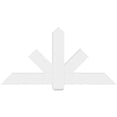thumbnail image 2 of 60"W x 30"H x 2"D x 6"F, 12/12 Pitch, Kennewick Architectural Grade PVC Gable Bracket, 2 of 8