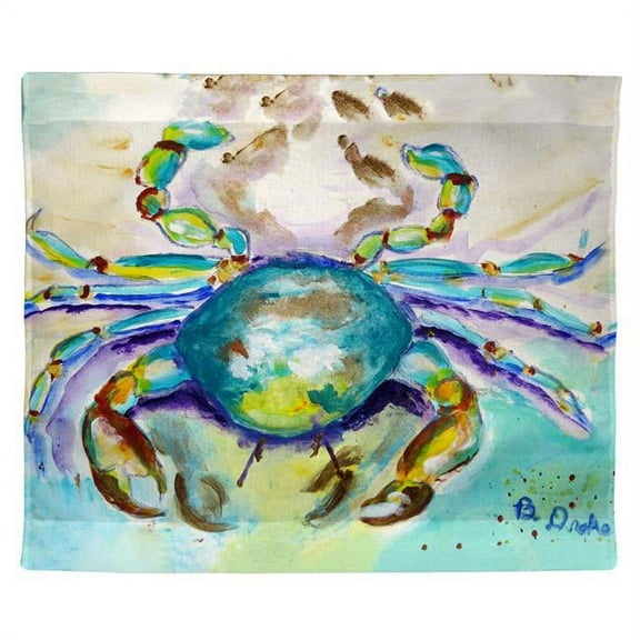 Betsy Drake TP1145 24 x 30 in. Alaskan Crab Outdoor Wall Hanging
