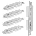 thumbnail image 3 of Minkissy 5Pcs Silver Deadbolt Strike Plates for Anti-Rust Reinforcement, 3 of 8