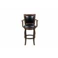 thumbnail image 3 of Boraam Jones Extra Tall Swivel Kitchen Bar Stool - Cappuccino, 3 of 8