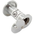 thumbnail image 2 of UL-Rated Door Viewer with Cover, 180 Degrees, 9/16" Bore Hole, Adjusts from 1-3/8" to 2-1/8", Satin Chrome by Stone Harbor Hardware, 2 of 2