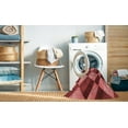 thumbnail image 2 of Ahgly Company Tapis d'Intérieur Lavable en Machine Carré Rouge, 3 Pieds Carré, 2 of 7