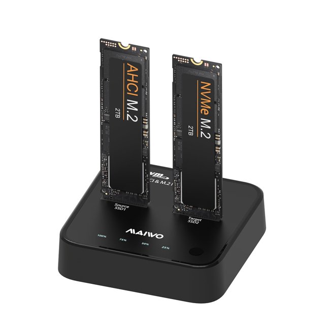 Duplicador SSD MAIWO MacBook AHCI NVMe USB3.2 tipo C de 20 Gbps