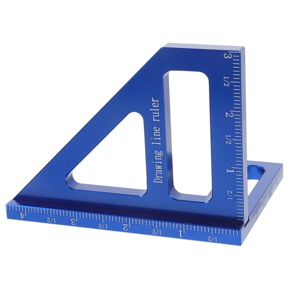 Multi-angle Measuring Ruler 45/90 Degree Square Protractor Woodworking Ruler
