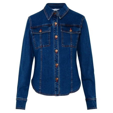 

SEE BY CHLOÉ CAMICIA IN DENIM DI COTONE
