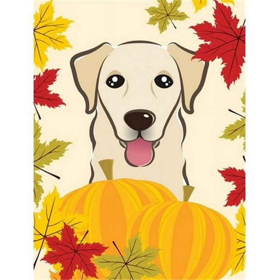 Golden Retriever Thanksgiving Flag Garden