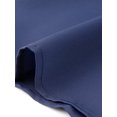 thumbnail image 5 of Agnes Orinda Women's Plus Size Shirts Peter Pan Long Sleeves Chiffon Button Down Shirt Blouses 3X Dark Blue, 5 of 6