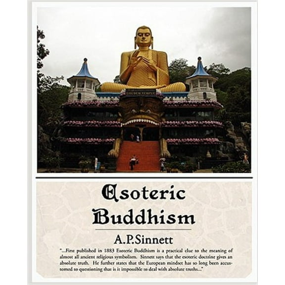 Esoteric Buddhism (Paperback)