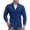 Blue, variant on Vedolay Men's Cardigan Sweater Winter Long Sleeve Cardigan Cover Up Grey,XL