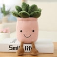 thumbnail image 1 of Juguete de peluche suculento, decoración de plantas suculentas realistas, juguete de peluche de flores, 1 of 3