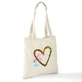 thumbnail image 6 of CafePress - Paw Heart Tote Bag - Unisex Canvas Tote Bag, Beige, 1-Piece, 6 of 6